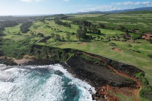 Poipu Bay 16th Side Aerial
